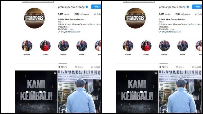 PREMAN PENSIUN 9 - Tangkap layar unggahan terbaru dari di akun Preman Pensiun, Selasa (28/1/2025). Kabar terbaru Preman Pensiun. Bocoran PP9 bakal tayang di Ramadhan 2025. Ada Cecep, Ujang dan Kang Murad, simak informasi selengkapnya.