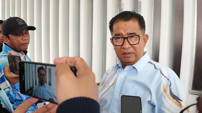 MARATUAN RUN 2025 - Pj Gubernur Kaltim, Akmal Malik saat menjelaskan update terkini persiapan Maratua Run 2025, Jumat (31/1/2025) lalu, Maratua Run 2025 sudah mencapai 70 persen dari target 600 peserta.(Tribunkaltim.co/Rita Lavenia)