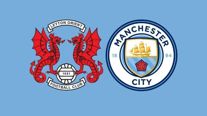 FA CUP 2025 - Kolase logo Leyton Orient dan Man City yang diolah melalui aplikasi Canva, Sabtu (8/2/2025). Berikut prediksi skor Leyton Orient vs Man City di FA Cup lengkap live streaming (Grafis TribunKaltim.co/Canva)