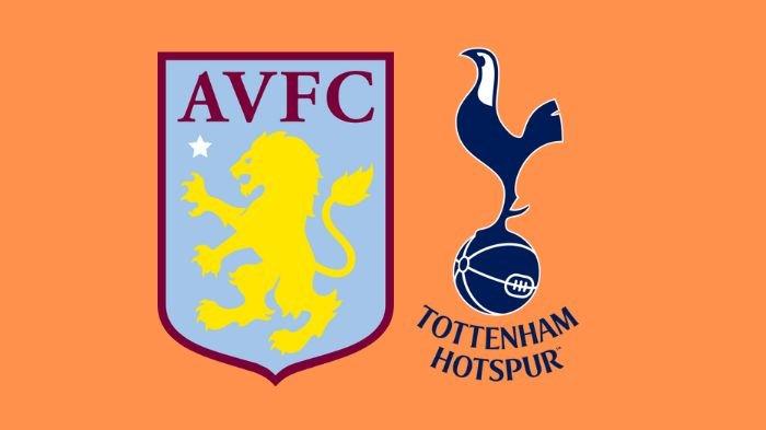 FA CUP 2025 - Logo 2 klub Liga Inggris, Aston Villa dan Tottenham, diolah melalui aplikasi Canva pada Minggu (9/2/2025). Aston Villa akan bertemu Tottenham di FA Cup malam ini, berikut link live streaming dan prediksi skor. (Grafis TribunKaltim.co/Canva)