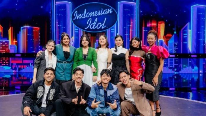INDONESIAN IDOL 2025 - 11 Peserta Indonesian Idol Season 13 yang lolos Spektakuler Show 4, diunggah di IG @IndonesianIdolId, Selasa (11/2/2025). Berikut daftar pesertanya. (Instagram/indonesianidolid)