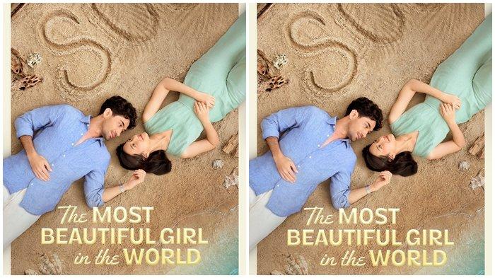 FILM ROMANTIS NETFLIX - Tangkapan layar akun X Netflix Indonesia, @NetflixID. Poster terbaru dari film orisinal Netflix Indonesia, The Most Beautiful Girl in the World. Menampilkan Reza Rahardian dan Sheila Dara sebagai Reuben dan Kiara yang terlihat terdampar di laut. (X.com/NetflixID)