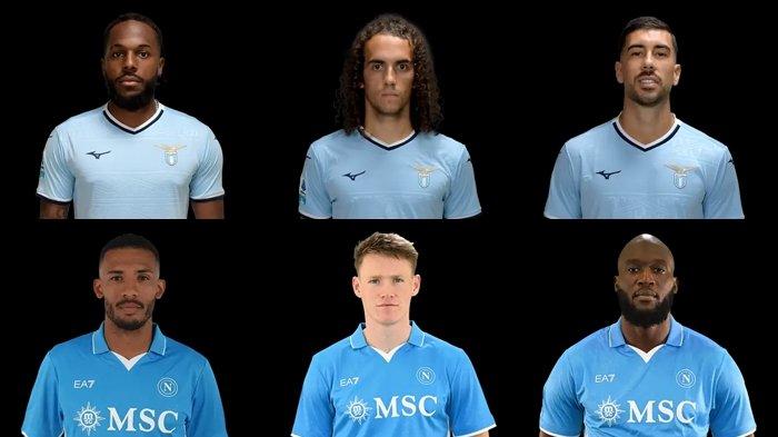 LAZIO VS NAPOLI - Foto tangkap layar pemain pilar Lazio dan Napoli yang diolah dari situs resmi legaseriea.it. Big match Liga Italia Serie A Lazio vs Napoli dijadwalkan di Stadion Olimpico Roma pada Sabtu petang waktu Italia atau Minggu (16/2/2025) pukul 00:00 WIB. (legaseriea.it, 2025)