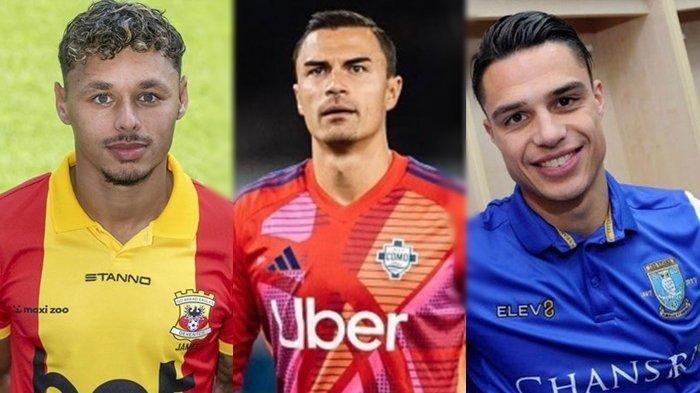 NATURALISASI TIMNAS INDONESIA - Ketiga pemain naturalisasi baru Timnas Indonesia adalah Dean James, Emil Audero, dan Joey Pelupessy. (Istimewa via TribunManado)