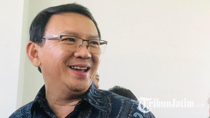 KORUPSI PERTAMINA - Foto dokumentasi Mantan Komisari Utama Basuki Tjahaja Purnama (BTP) atau Ahok. Peluang Ahok diperiksa di kasus korupsi Pertamina (TribunJatim.com)