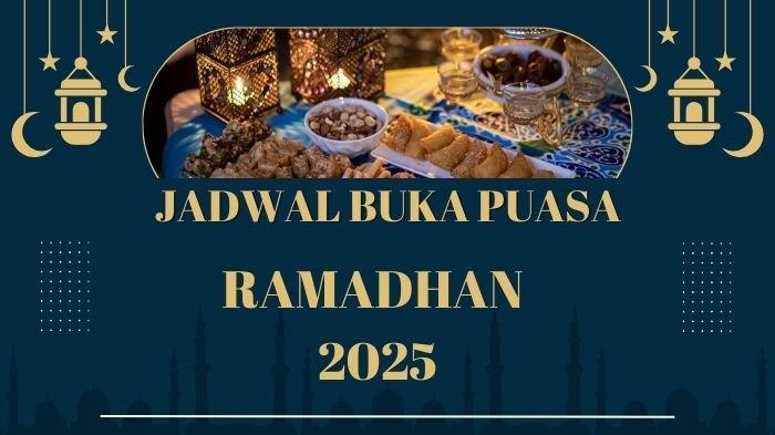 JADWAL BUKA PUASA - Ilustrasi. Berikut jadwal buka puasa Balikpapan hari ini, Minggu (2/3/2025) dan waktu Imsak Ramadhan 2025. Lengkap dengan doa berbuka puasa dan niat puasa. (Grafis TribunKaltim.co via Canva)