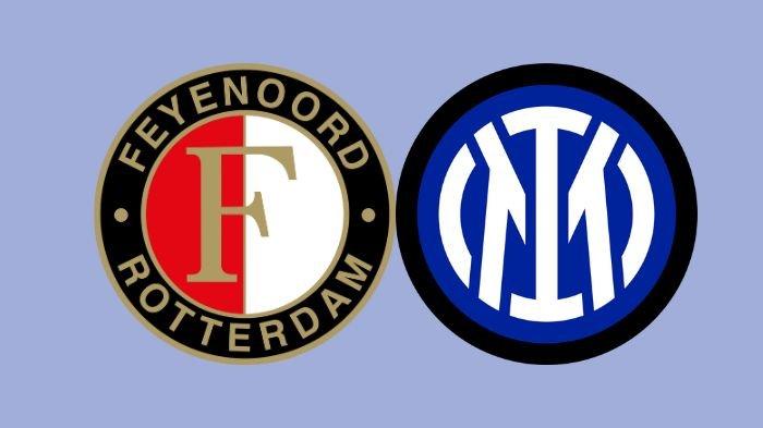 PREDIKSI LIGA CHAMPIONS - Kolase 2 logo klub, Feyenoord dan Inter Milan diolah di Canva Selasa (4/3/2025). Prediksi Feyenoord vs Inter Milan di Liga Champions.(Grafis TribunKaltim.co/Canva)