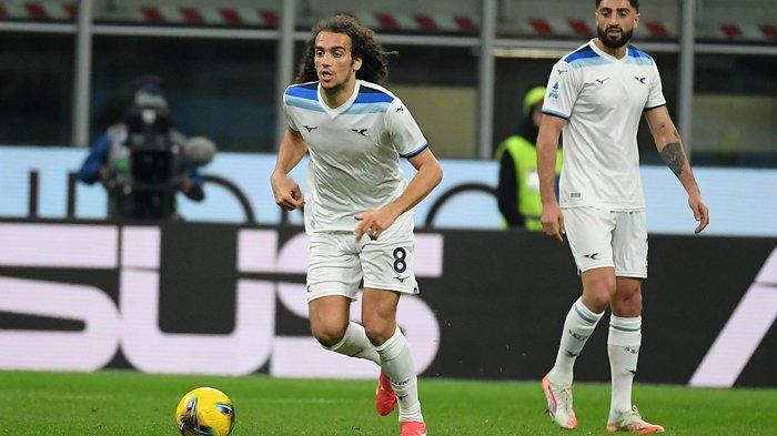 RAPOR PEMAIN LAZIO - Foto unggahan akun X @MatteoGuendouzi pada 4 Maret 2025, memperlihatkan Matteo Guendouzi beraksi saat melawan AC Milan dalam pertandingan Liga Italia Serie A di Stadion San Siro, Milan, Italia, Senin (3/3/2025). Guendouzi menjadi salah satu yang bersinar dalam pertandingan tersebut. (X.com/@MatteoGuendouzi)