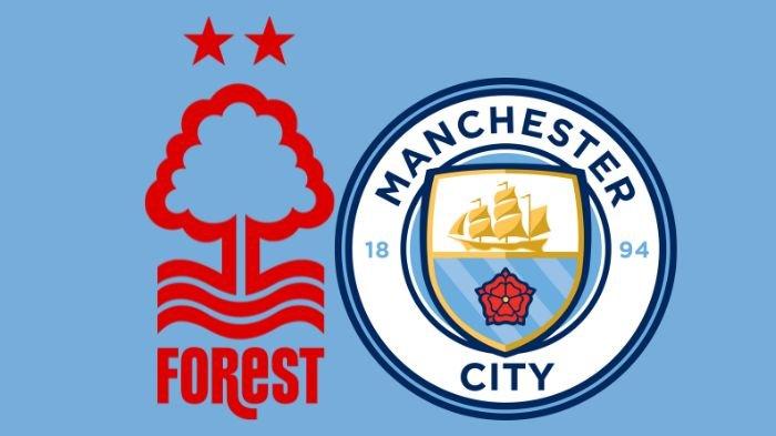 PREDIKSI FA CUP - Kolase 2 logo klub Nottingham Forest dan Manchester City diolah di Canva, Sabtu (8/3/2025). Akses live streaming Nottingham Forest vs Man City dan live score, siapa menang? (Grafis TribunKaltim.co/Canva)