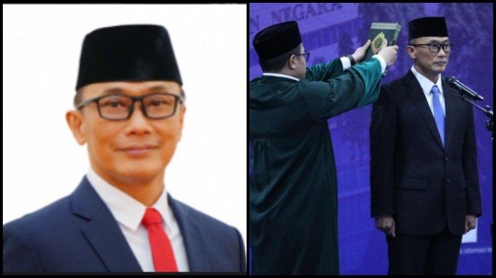 KEPALA BKN TRENDING - Zudan Arif Fakrulloh, Kepala BKN. Kanan: Zudan Arif saat dilantik sebagai Kepala Badan Kepegawaian Negara (BKN) di Jakarta, Selasa (7/1/2025). Senin (10/3/2025) pernyataan Kepala BKN, Zudan Arif Fakrulloh jadi trending X (dulu Twitter). Dalam pernyataannya, Kepala BKN menyebut akan bantu CPNS yang telanjur resign dari kantor lama untuk dipekerjakan lagi.Simak profil Zudan Arif, Kepala BKN yang pernyataannya menjadi sorotan. (DOK. Humas Kemenpan RB/bkn.go.id)