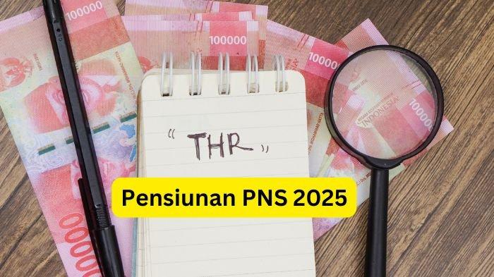 THR PENSIUNAN 2025 - Ilustrasi uang rupiah untuk THR yang diolah di Canva, Selasa (11/3/2025). Kapan pencairan THR pensiunan PNS 2025? Update info dari Taspen (Grafis TribunKaltim.co/canva)