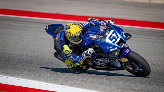 Pertarungan Aldi Satya Mahendra di kejuaraan dunia World Supersport masih terus berlangsung.