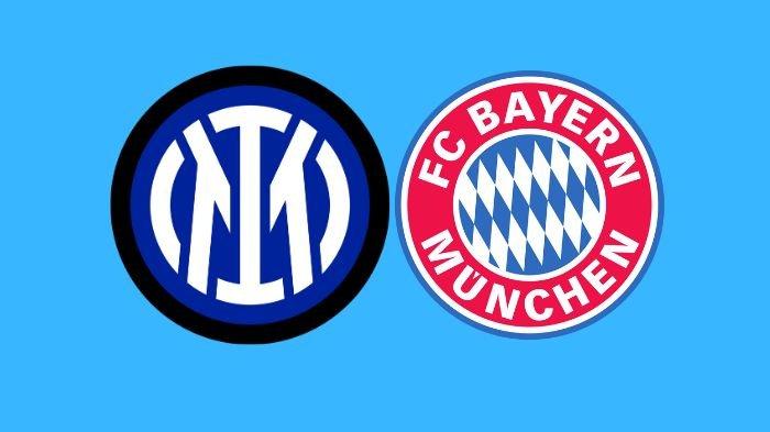 PREDIKSI LIGA CHAMPIONS - Kolase 2 logo klub, Inter Milan dan Bayern Munchen. Berikut prediksi Inter Milan vs Bayern Munchen, siapa lolos ke semi final? (Grafis TribunKaltim.co/canva)