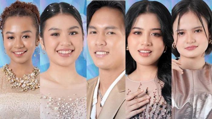 INDONESIAN IDOL 2025 - Potret 5 peserta Indonesian Idol Season 13 di Spekta 10. Malam ini Indonesian Idol bakal tayang, berikut lagu yang dibawakan 5 peserta. (Instagram/indonesianidolid)