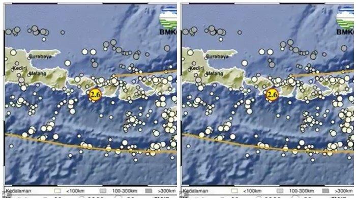 GEMPA BALI 2025 - Kabar terbaru gempa hari ini, Jumat (25/4/2025), Badan Meteorologi Klimatologi dan Geofisika ( BMKG ) merilis gempa guncang Klungkung Bali magnitudo 2.6. Simak info selengkapnya (x/infobmkg)