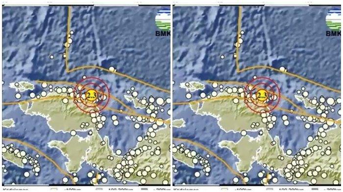 GEMPA PAPUA TERKINI - Kabar terbaru gempa hari ini, Sabtu (3/5/2025), Badan Meteorologi Klimatologi dan Geofisika ( BMKG ) merilis gempa guncang Manokwari Selatan Papua Barat magnitudo 2.3. Simak info selengkapnya (x/infobmkg)