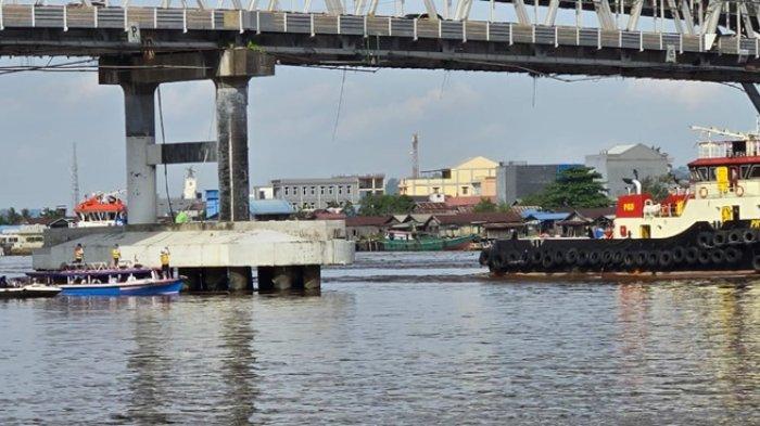 JEMBATAN MAHAKAM SAMARINDA - Jembatan Mahakam di Samarinda, Provinsi Kalimantan Timur.(TRIBUNKALTIM.CO/MOHAMMAD FAIROUSSANIY)