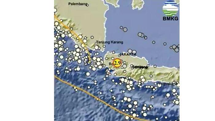GEMPA JABAR 2025 - Kabar terbaru gempa hari ini, Minggu (18/5/2025), Badan Meteorologi Klimatologi dan Geofisika ( BMKG ) merilis gempa guncang Bogor Jabar magnitudi 2.9 Simak info selengkapnya (x/infobmkg)