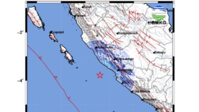 GEMPA BENGKULU TERKINI -  Update gempa barusan atau gempa terkini! info BMKG  gempa Bengkulu hari ini 27 Mei 2025 dan titik pusat gempa Bengkulu 2 menit yang lalu.(bmkg.go.id)