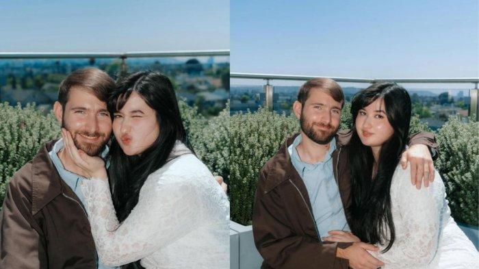PROFIL ASHER NOVKOV - Tangkap layar potret pernikahan Asher Novkov dengan Stephani Poetri. Profil suami Stephanie Poetri putri dari Titi Dj. Siapa pria dibalik hati Stephanie Poetri, inilah sosok pria bule yang memenangkan hati putri dari Titi DJ, Simak Profil Asher Novkov yang tak banyak orang tahu ternyata menantu Titi DJ ini memiliki profesi mentereng. (Instagram/stephaniepoetri)