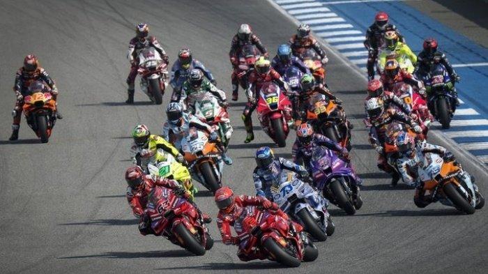 PEMBALAP MOTOGP - Race MotoGP 2025. Isu transfer pembalap MotoGP, dari pisah jalan Bagnaia dan Ducati hingga Jorge Martin khianati Aprilia? (X/MotoGP)