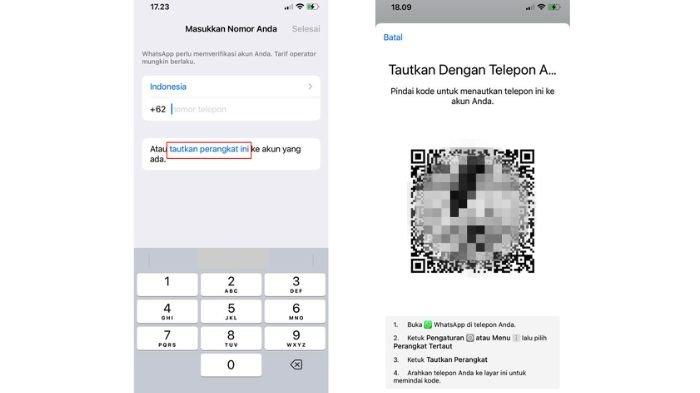 WHATSAPP 2 HP - Ilustrasi menautkan akun WA ke HP lain. Ternyata, bisa lho 1 nomor WhatsApp login ke 2 HP berbeda, begini caranya (Kompas.com/Zulfikar Hardiansyah)