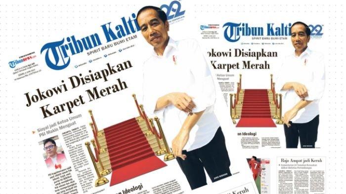 KETUA UMUM PSI - Partai Solidaritas Indonesia (PSI) menyatakan kesiapan menyambut Presiden ke-7 RI Joko Widodo jika memutuskan bergabung ke partai tersebut.(Tribun kaltim)