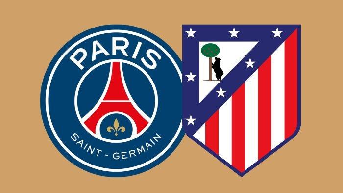 PIALA DUNIA ANTARKLUB - Kolase logo PSG dan Atletico Madrid yang diolah di Canva. Berikut prediksi skor PSG vs Atletico Madrid di Piala Dunia Antarklub 2025 lengkap head to head (Grafis TribunKaltim.co/Canva)