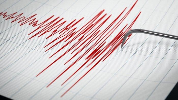 GEMPA MEGATHRUST - Ilustrasi gempa . Daerah Istimewa Yogyakarta (DIY) menyimpan potensi gempa megathrust berkekuatan M 8,8. Jika gempa ini terjadi, diperkirakan tsunami setinggi 22 meter akan menyapu Yogyakarta. (Dok Canva)