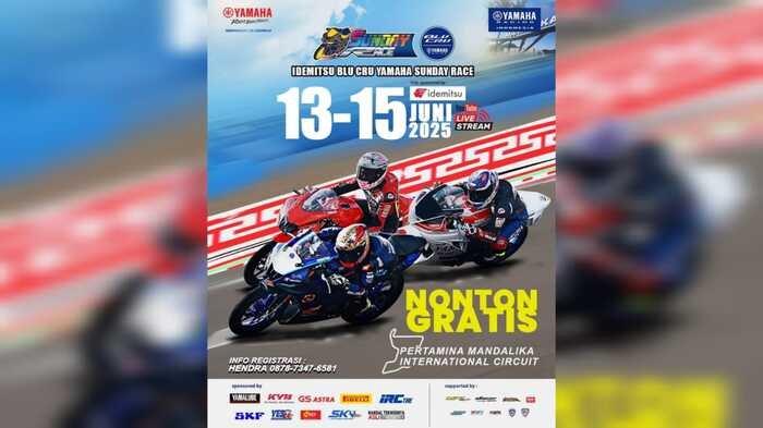 Idemitsu Blu Cru Yamaha Sunday Race