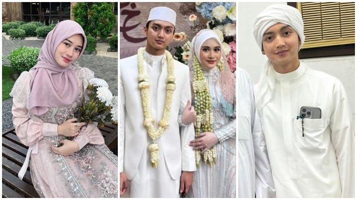 GUS AZMI MENIKAH - Kolase Instagram @khanza_mariska (kiri), akun TikTok @dearlypeople (tengah), dan Instagram @askandaryoung (kanan) yang diolah TribunKaltim.co pada Jumat, 13 Juni 2025.