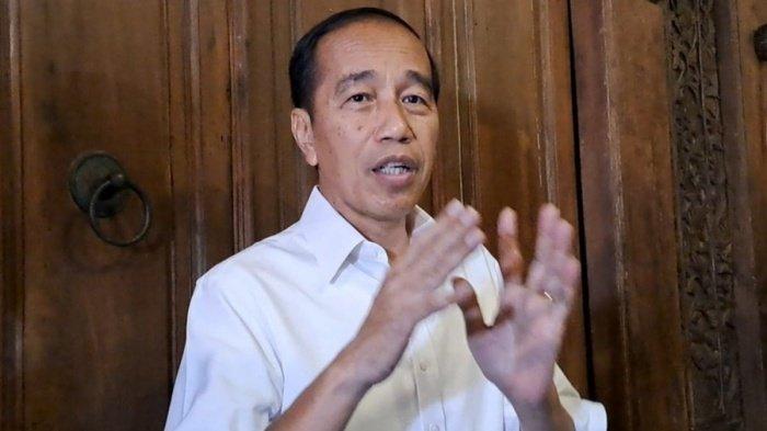 WAJAH JOKOWI - Foto jokowi sebelum alami sakit. (KOMPAS.COM/Fristin Intan Sulistyowati)