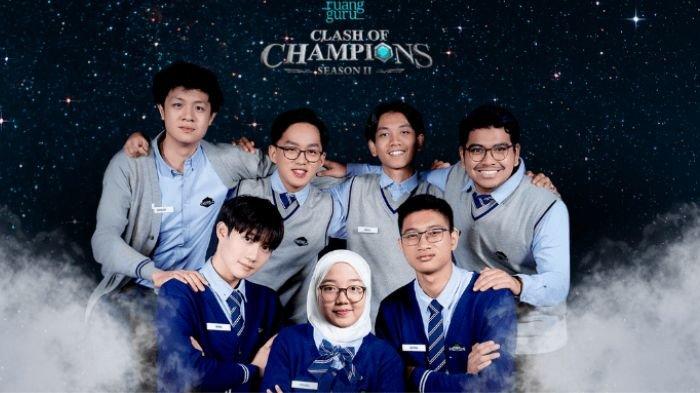 CLASH OF CHAMPIONS - Peserta Clash of Champions Season 2 Ruangguru. Berikut jadwal kapan tayang dan daftar peserta (ruangguru)