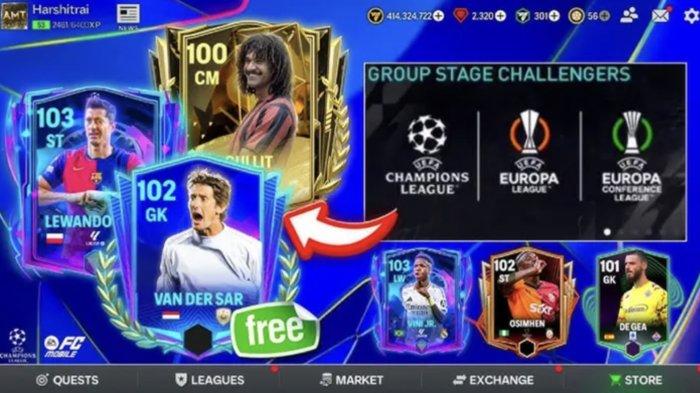 FC MOBILE - Tangkapan layar dari permainan youtube Stolencharm Gaming di FC Mobile. Kode redeem FC Mobile terbaru hari ini 7 Februari 2025, klaim item eksklusif dan 300 gems. (Youtube/Stolencharm Gaming)