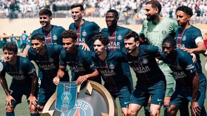 FINAL CWC 2025 - Potret skuad PSG. Berikut prediksi skor Chelsea vs PSG di final Piala Dunia Antarklub 2025, siapa juara? (Instagram/psg)