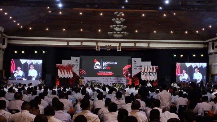 KONGRES PSI - Kongres PSI 2025 di Graha Saba Buana, Solo, Jawa Tengah, pada Sabtu (19/7/2025).(KOMPAS.COM/Fristin Intan Sulistyowati)