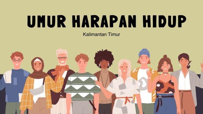 UMUR HARAPAN HIDUP - Ilustrasi orang yang diolah di Canva. Berikut data umur harapan hidup di Kalimantan Timur, daerah mana tertinggi dan terendah? (Grafis TribunKaltim.co/Canva)
