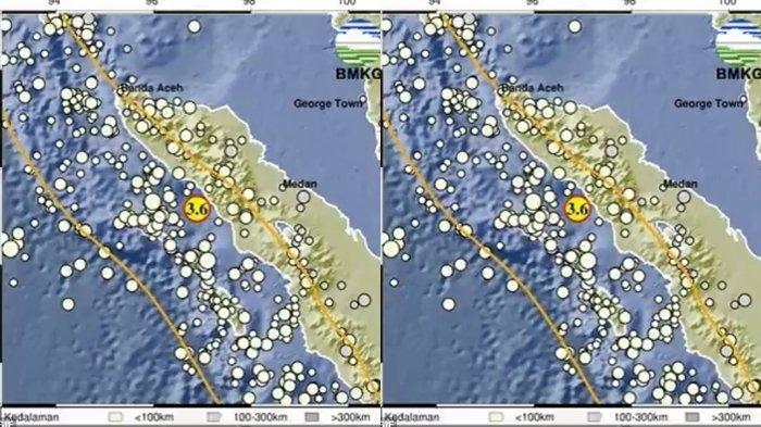 Gempa Aceh hari ini.