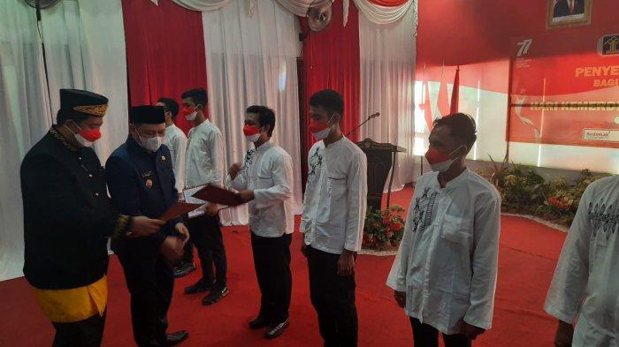 16 Tahanan Rutan Kelas IIB Tanah Grogot Dapat Remisi Natal