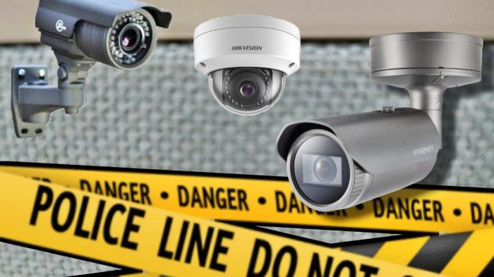 Ilustrasi alat perekam rahasia atau CCTV.
