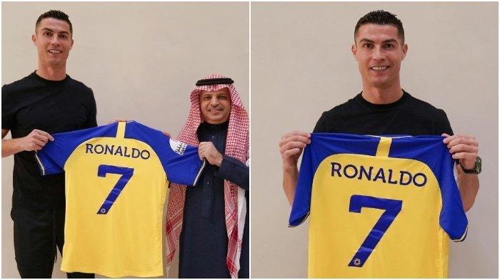 Cristiano Ronaldo resmi berlabuh ke tim Arab Saudi Al-Nassr. 