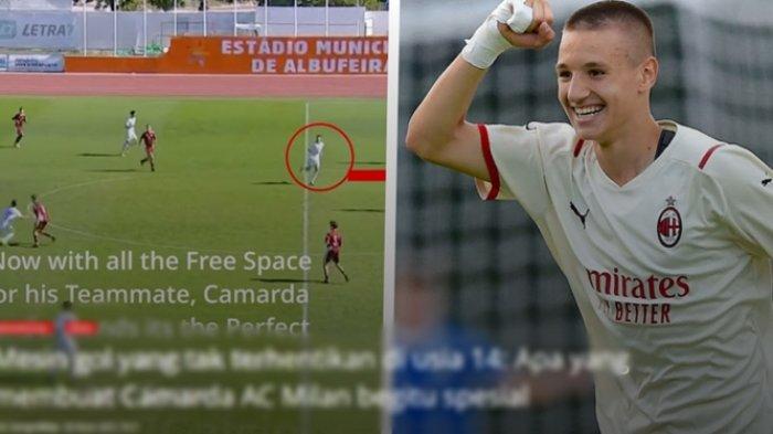 Francesco Camarda, Striker muda AC Milan. Di usianya yang masih 15 tahun, pemain Italia ini telah cetak 483 gol.