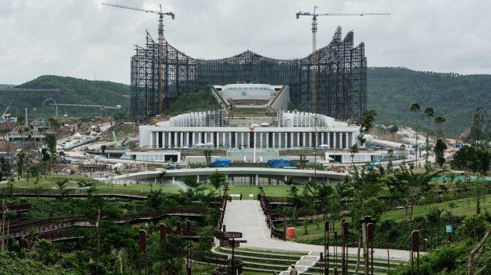 IKN KALTIM - Istana Kepresidenan di ibu kota Nusantara, di Penajam Paser Utara, Kalimantan Timur.