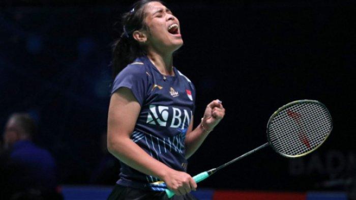 Gregoria Mariska Tunjung. Jorji juara Spain Masters 2023. Kalah ratu badminton India dalam 29 menit. Ini adalah gelar pertama Gregoria Mariska Tunjung.