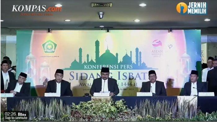 Ilustrasi sidang isbat penentuan 1 Ramadhan 2023 atau 1444 H lalu. Kapan sidang isbat Idul Fitri 2023? Penjelasan pakar mengenai perkiraan tanggal Lebaran. Ada potensi berbeda atau tidak serentak.