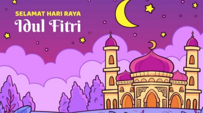 Kata-kata Mengucapkan Selamat Hari Raya Idul Fitri dan Twibbon Idul