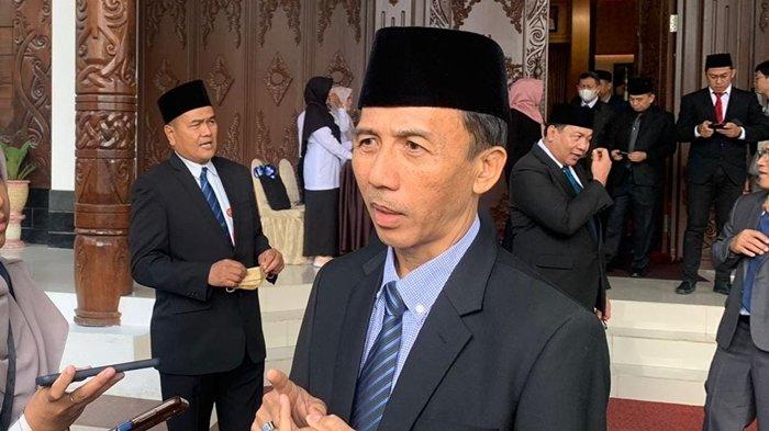 Kepala Dinas Pendidikan Kota Samarinda, Asli Nuryadin saat ditemui di Rumah Jabatan Wali Kota Samarinda Jalan Mayjend S Parman Samarinda Kalimantan Timur, Rabu (8/3/2023). 