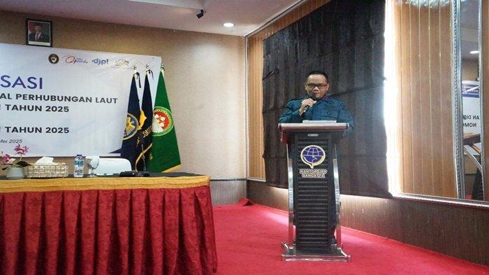 Kepala Kantor UPP Kelas II Sangatta, Herman memberikan keterangan saat dosialisasi dan bimbingan teknis