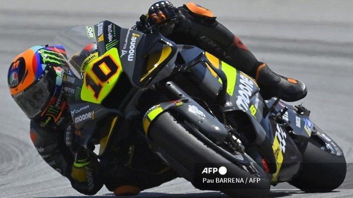 Pembalap Mooney VR46, Luca Marini. Inilah jadwal live MotoGP Qatar 2023 atau jadwal MotoGP Qatar 2023 Trans7 lengkap jam tayang, link NontonGP/live streaming MotoGP Trans7 hari ini.