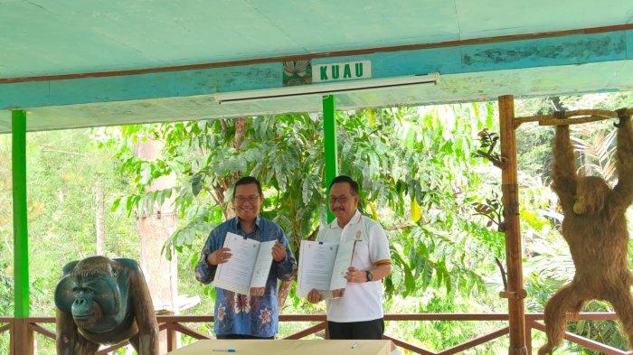 Penandatanganan MoU antara Kepala Otorita IKN Nusantara.